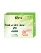 Patanjali Divya Madhunashini Vati Extra Power Tablets 500mg, (30*4’s, Pack of 120) Useful in Diabetes Mellitus